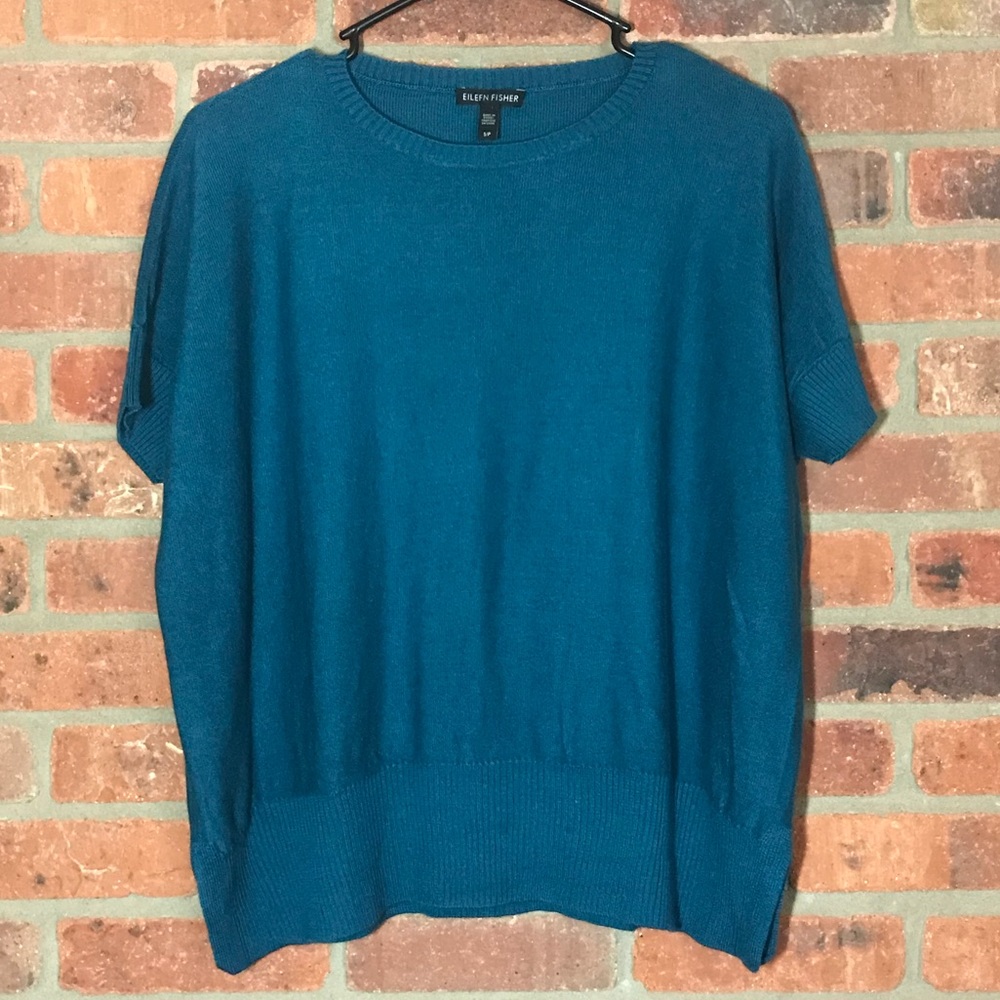 Eileen Fisher Short Sleeve Sweater
